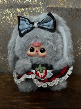 Baby Three Miniature Macchiato Mini Rabbit Bag Confirmed Nebula Cocoa